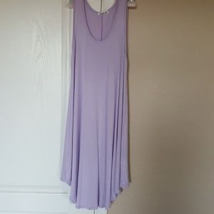 Sleeveless dress, gorgeous lilac color, Size L